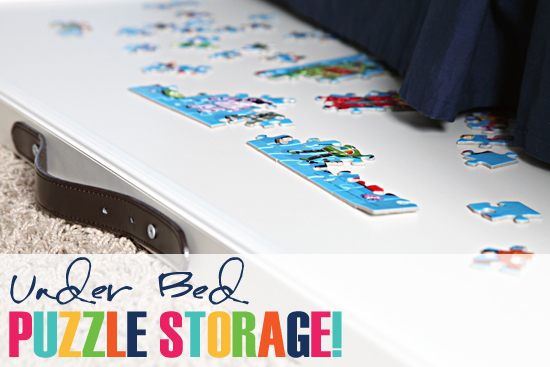 IHeart Organizing: A Not So Puzzling Storage Solution!